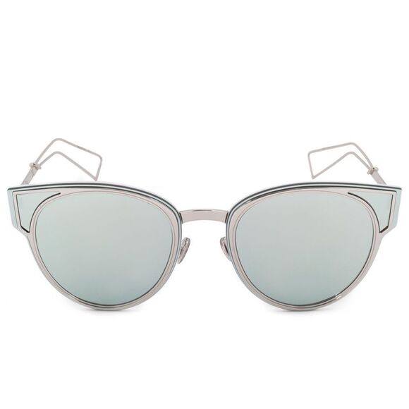 Dior Sculpt/S Silver Mirror Framed Sunglasses NWT - Picture 1 of 10
